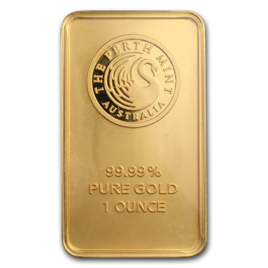 1 oz Gold Bar - The Perth Mint (Classic Assay)