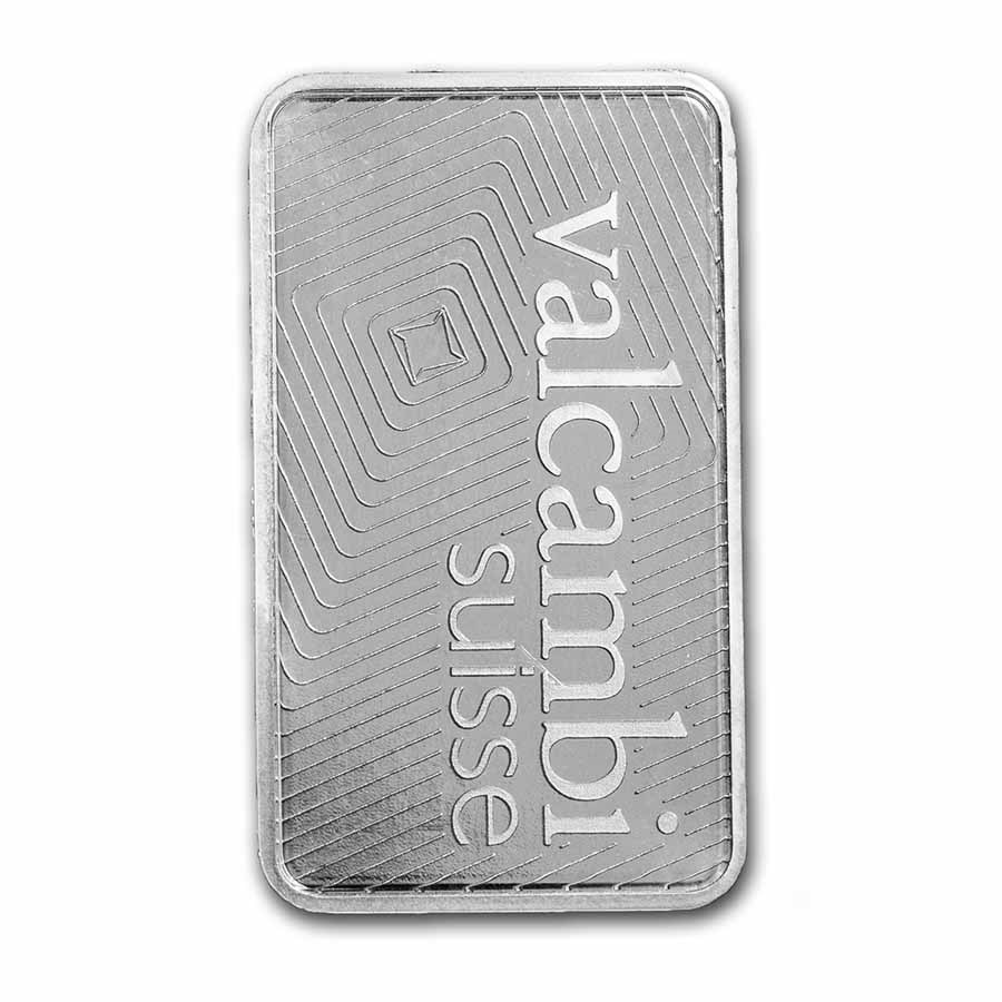 1 oz Palladium Bar - Valcambi