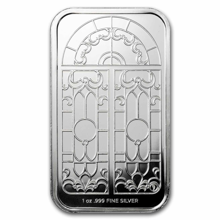 1 oz Silver Bar - Ten Commandments