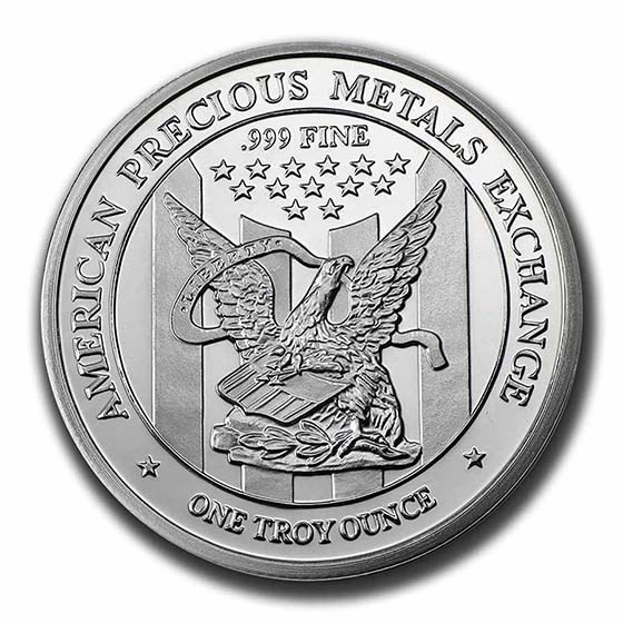 1 oz Silver Round - Secondary Market