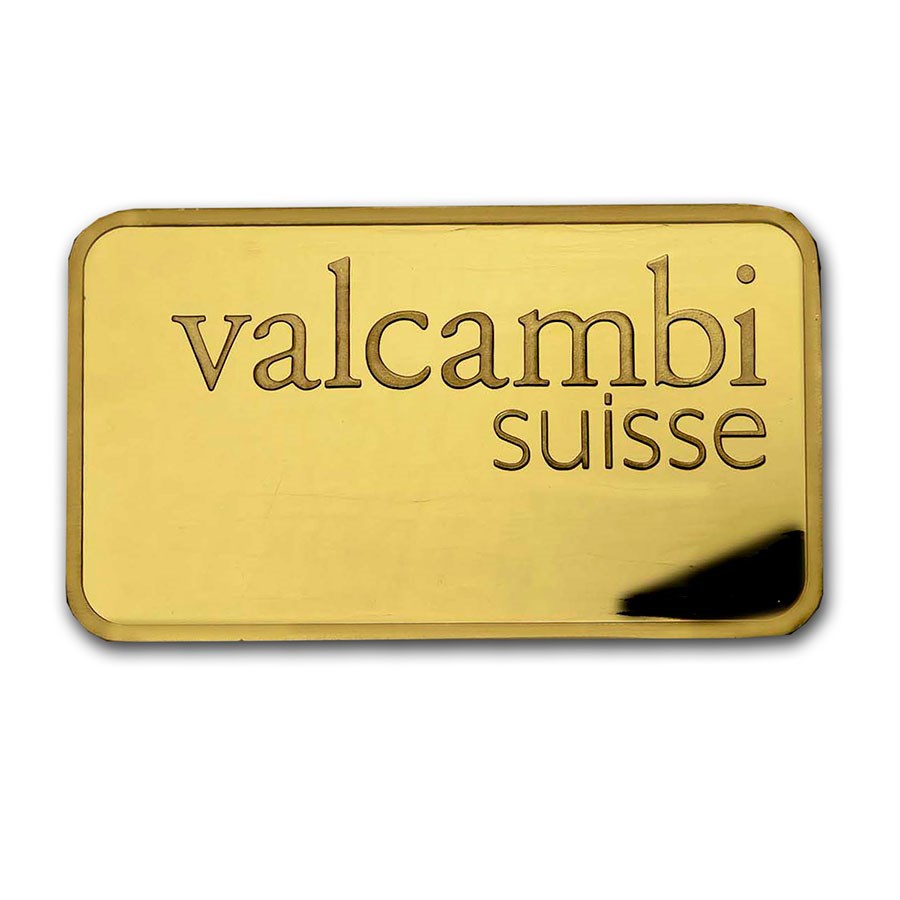 10 oz Gold Bar - Valcambi (In Assay)