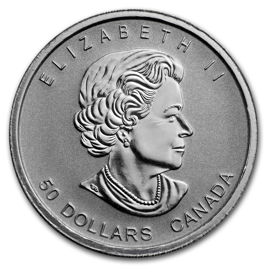 2017 Canada 1/2 oz Platinum War of 1812 BU