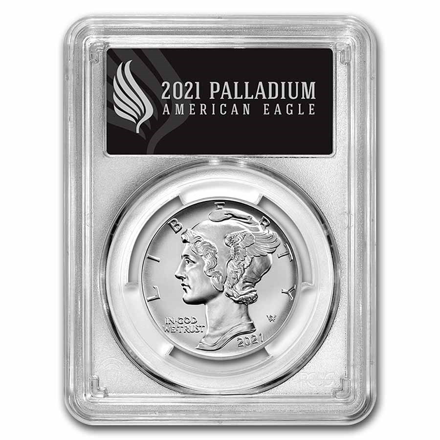 2021 1 oz American Palladium Eagle MS-70 