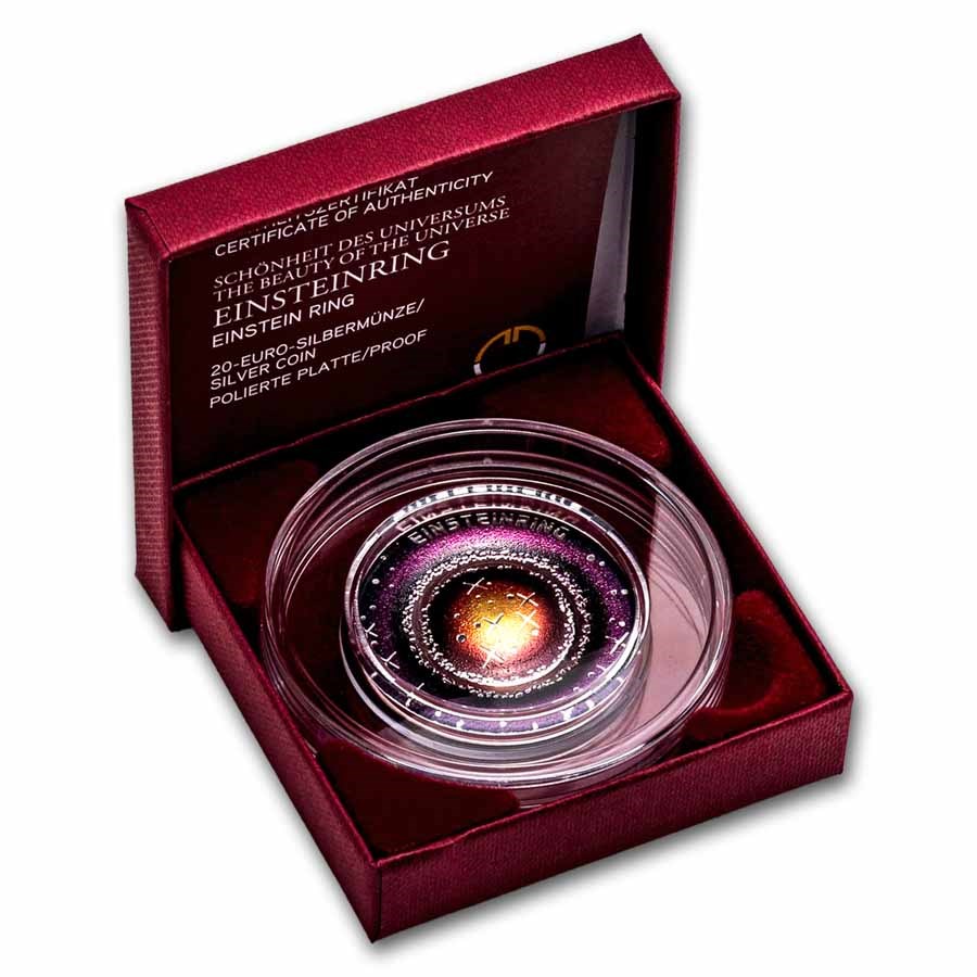 2025 Austria Silver €20 Beauty of the Universe: Einstein Ring