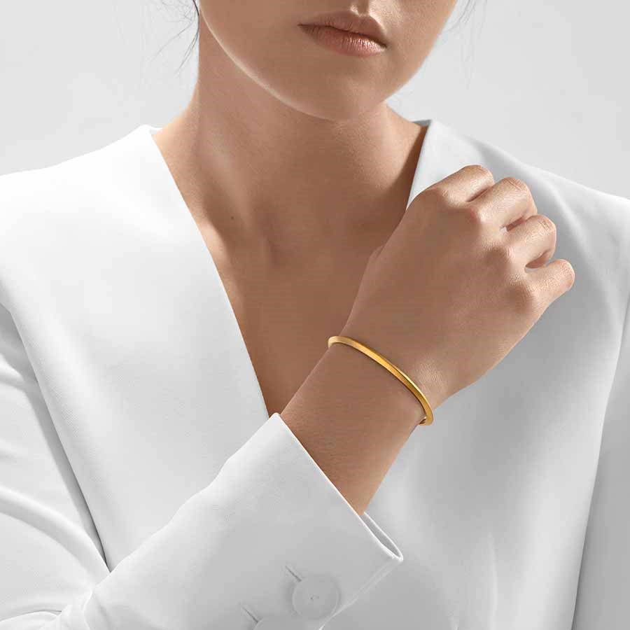 Classic Ridged Bangle