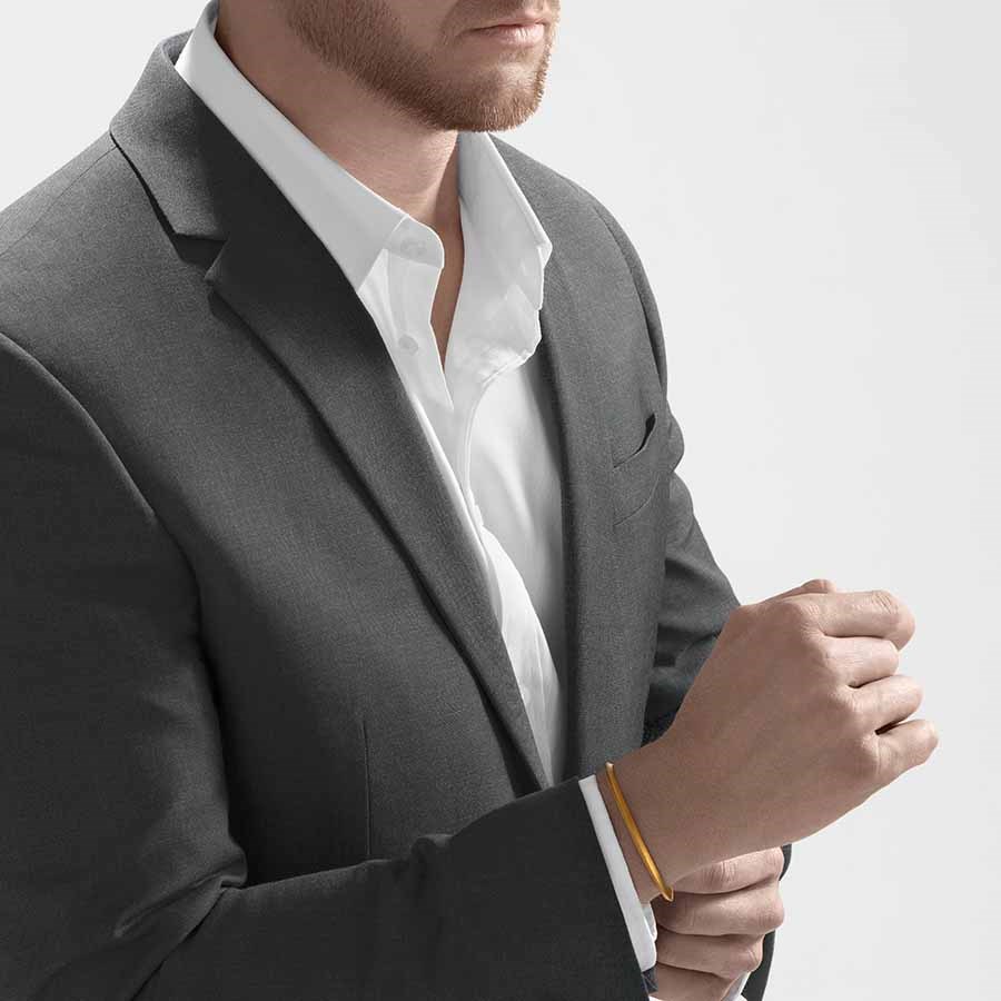 Classic Ridged Bangle