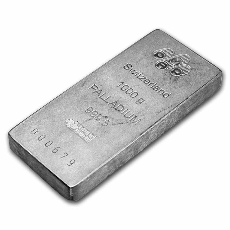 1 kilo Palladium Bar - Secondary Market