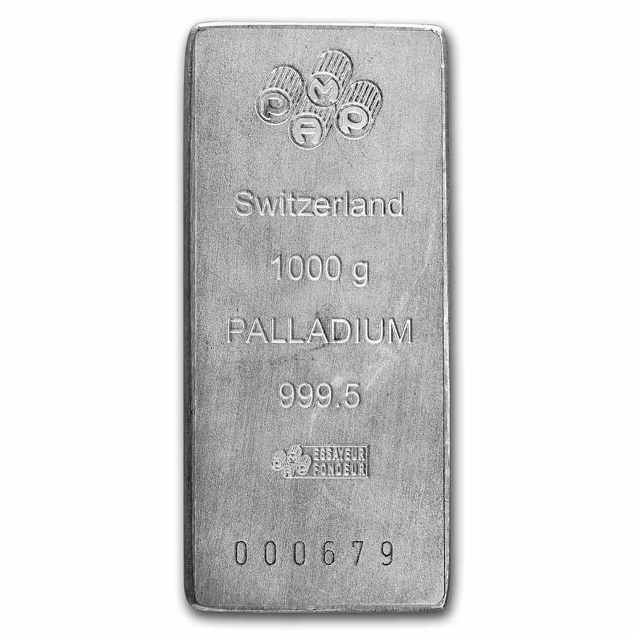 1 kilo Palladium Bar - Secondary Market