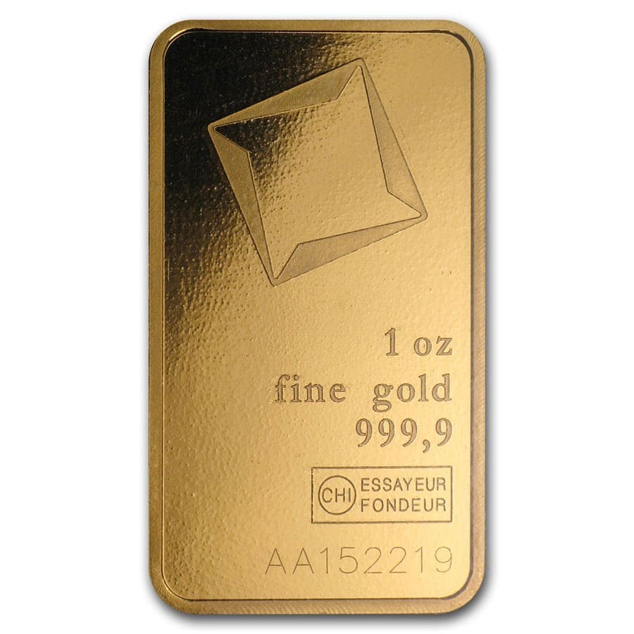 1 oz Gold Bar - Valcambi (In Assay)