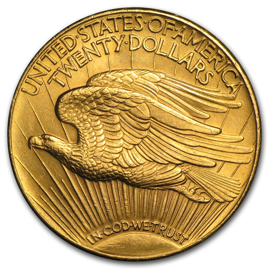 $20 Saint-Gaudens Gold Double Eagle (Cleaned)