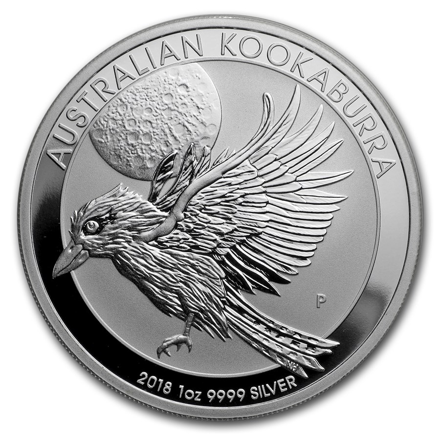 2018 Australia 1 oz Silver Kookaburra BU