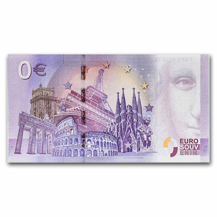 2019 Vatican City Pope Paul VI 0 Euro Souvenir Banknote Unc