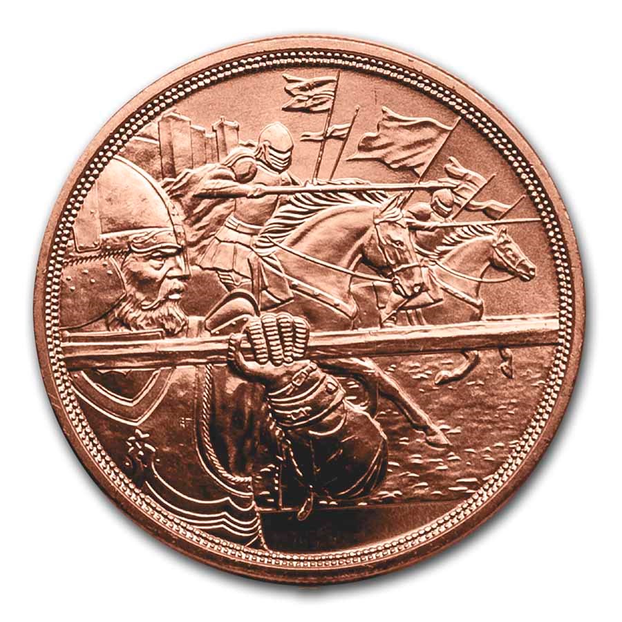 2020 Austria Copper €10 Knights' Tales (Courage)